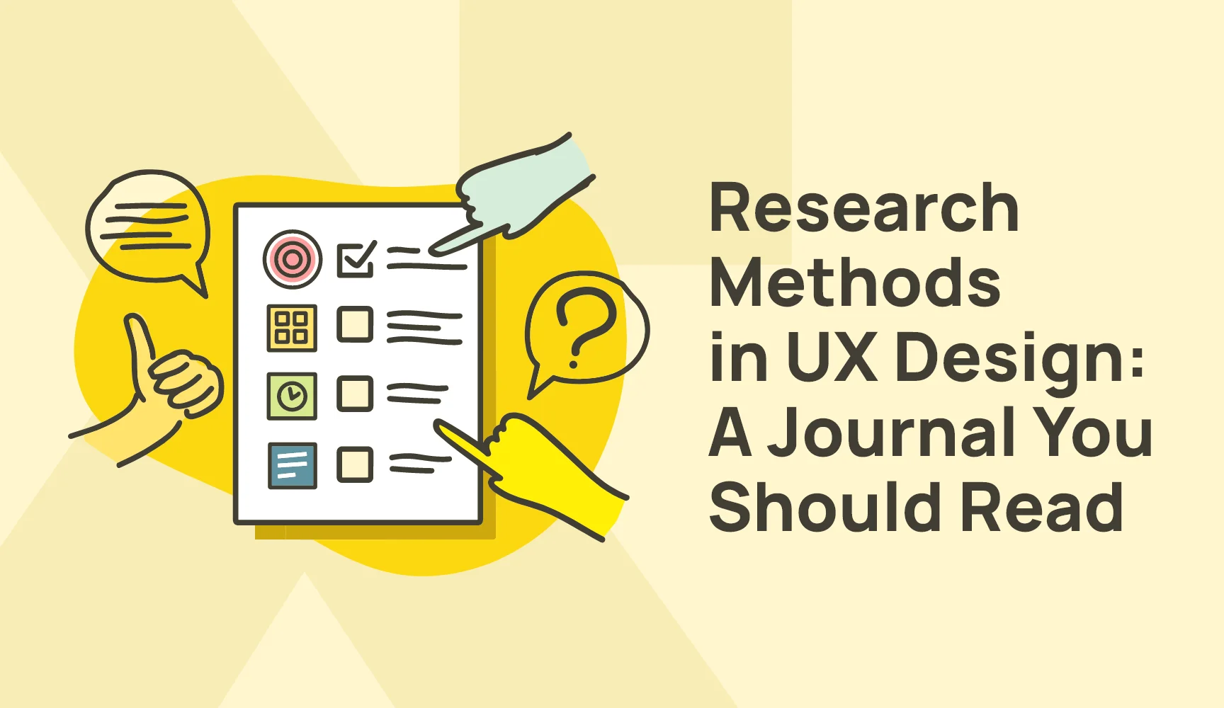 Research Methods in UX Design: A Journal You Should Read